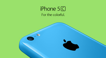 iPhone 5C For the colourful.  Find out more