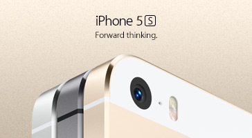 iPhone 5S Forward Thinking.  Find out more